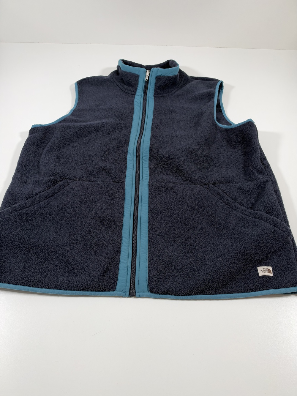 The North Face Carbondale Fleece Full Zip Vest Men's 2XL Navy